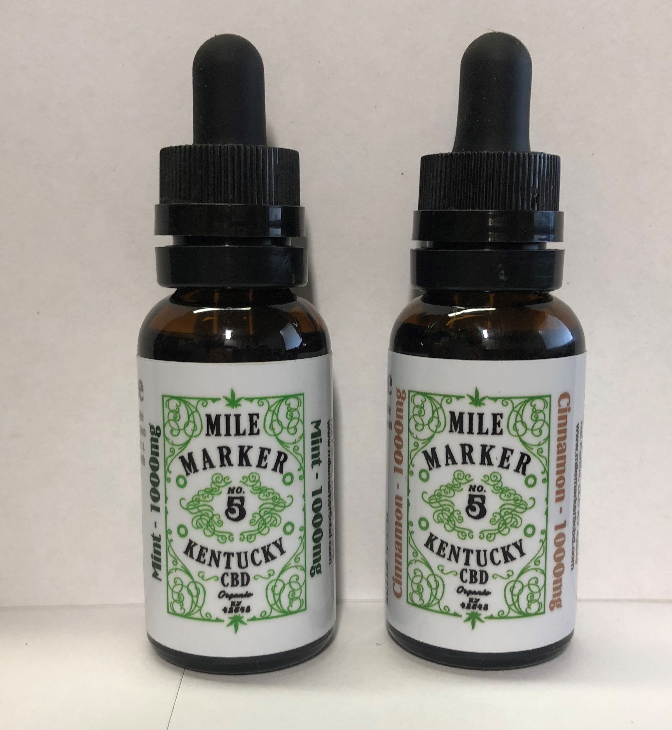 THC Free CBD Oil Tincture 1000mg 30ml Mint